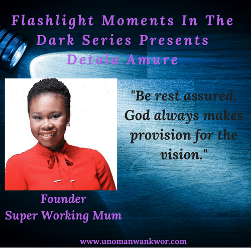 Flashlight Moments In The Presents: Detola&nbsp;Amure