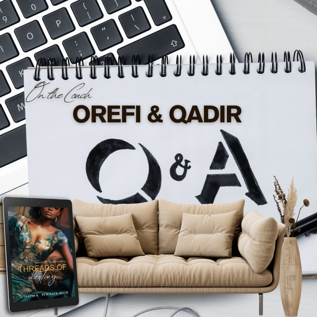 Character Q & A: Orefi &&nbsp;Qadir